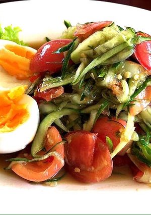 รูปของ ตำแตงไข่ต้ม