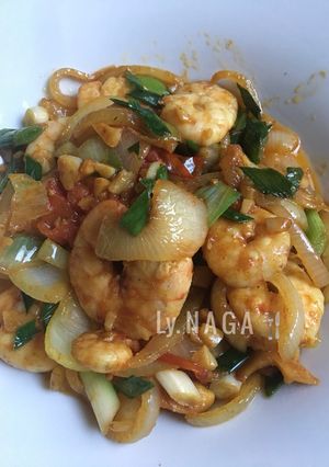 Foto resep Udang saos mentega #resepkuhariini