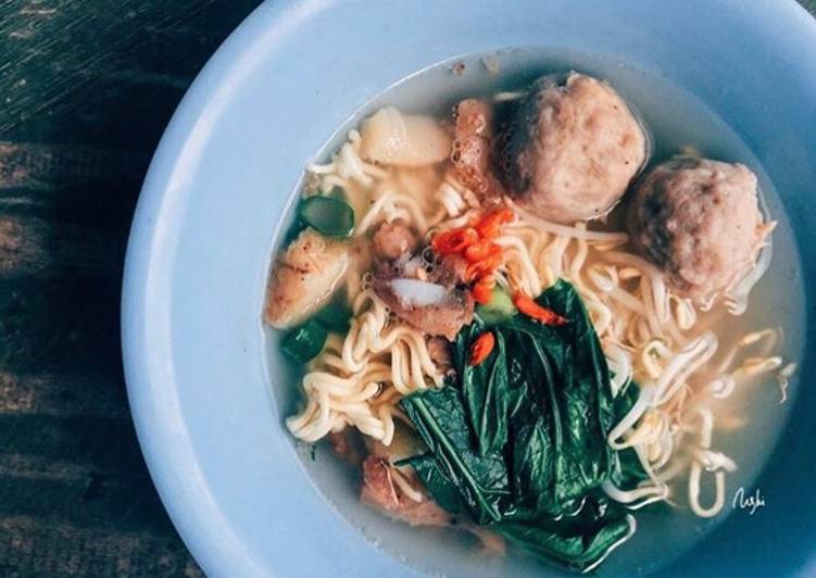 Anti Ribet, Buat Bakso Sapi Soup Praktis