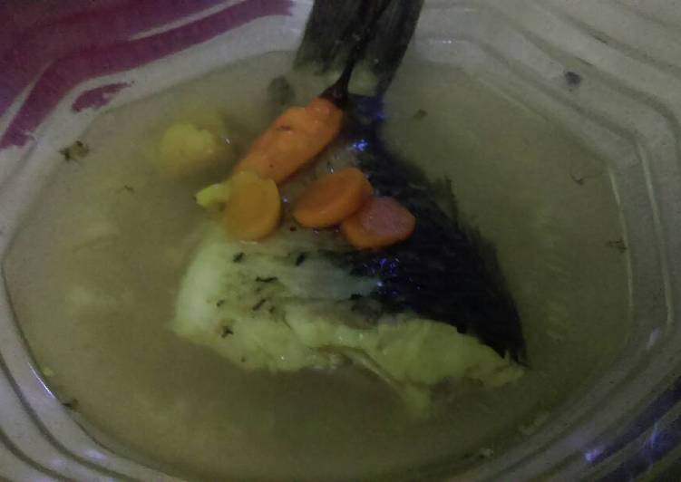 Sup ikan mas lezatos anti bau amis