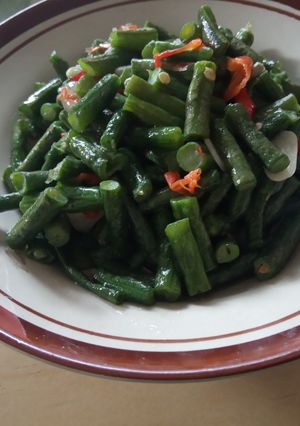 Foto resep Tumis kacang panjang ala mama fattan