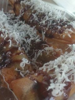 Foto resep Pisang coklat crispy toping keju