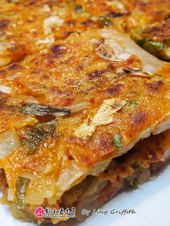 韓式泡菜煎餅 的食譜成品照片