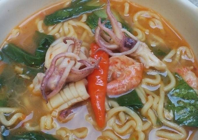 Resep Mie Kuah Seafood Oleh Noer Ainy Cookpad