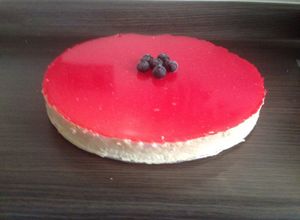 Una foto de Tarta de yogurt