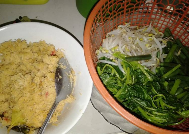 Urap sayur (vegetarian)