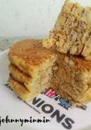 A picture of Banana Oats pancakes🍌.