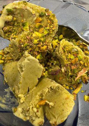 Una foto de Helado de Pistacho