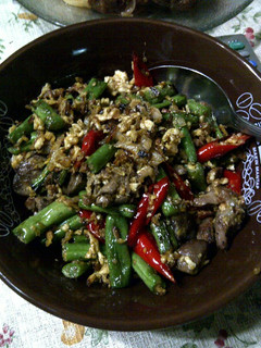 Foto resep Tumis buncis telur orek with ati ampela