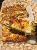 Pastel saludable de verduras