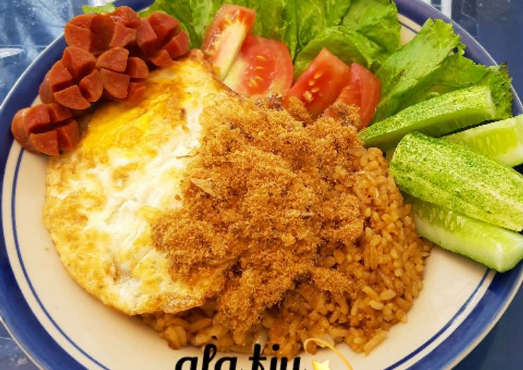 Nasi goreng abon