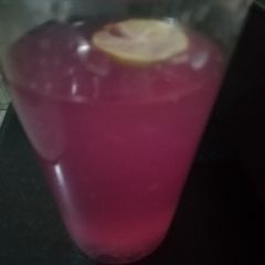 A picture of Rose lemon shikanji.