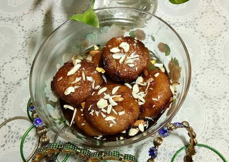 Stuffed bread malpua