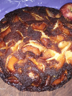 Una foto de Torta de manzanas súper deliciosa!!🍎🍎