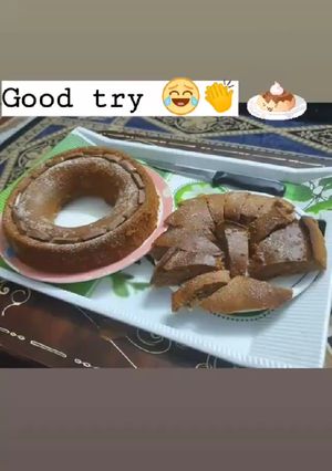 صورة لوصفة كيك بالقرفه