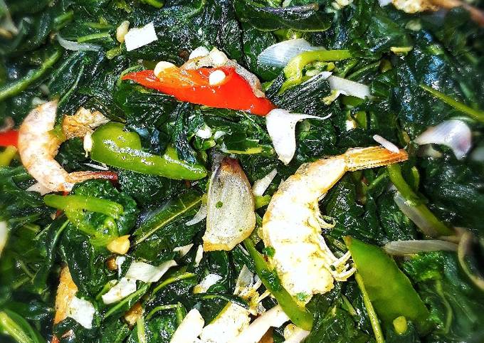 Ternyata ini loh! Resep bikin Tumis daun ubi yang nagih banget