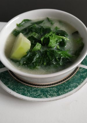 Foto resep Daun katuk masak bobor...