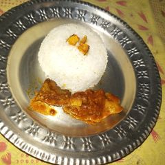 A picture of Mutton korma.