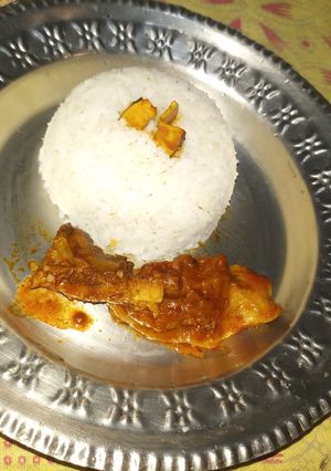 A picture of Mutton korma.