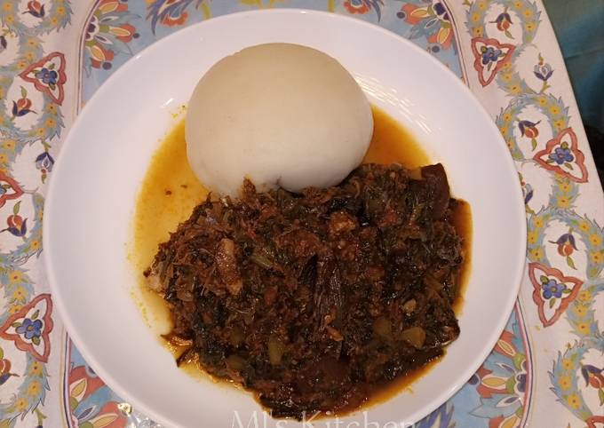 Simple Way to Make Super Quick Homemade Miyar efo riro