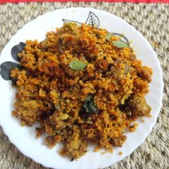 A picture of Chicken Thoran.