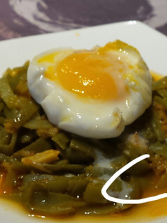 Una foto de Judías verdes esparragadas