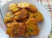 Una foto de migas de bacalao