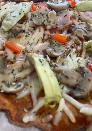 Una foto de Masa pizza con harina de trigo sarraceno en Thermomix tm21