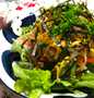 Easy Steps to Make Recipe Finely Shredded vegetable salad with soy sesame oil dressing that is Awesome, Tasty}