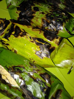 Foto resep Nasi bakar isi ayam suwir