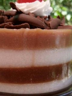 Foto resep Pudding lapis mocca