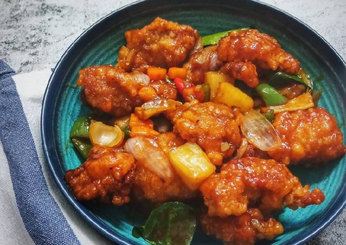 Ayam Masak Sweet Sour / Ada 20 gudang lagu ayam masak sweet sour