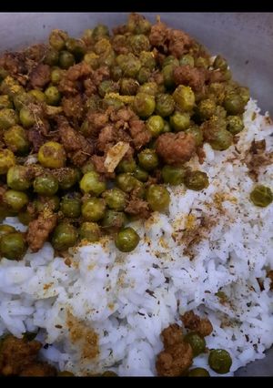 عکسی از دستور 💙نخود پلو💙