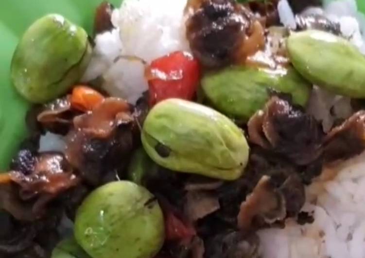 Anti Ribet, Membuat Tumis kerang pete Kekinian