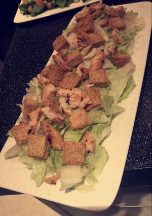 صورة لوصفة سلطة سيزر Caesar salad 😋🍀