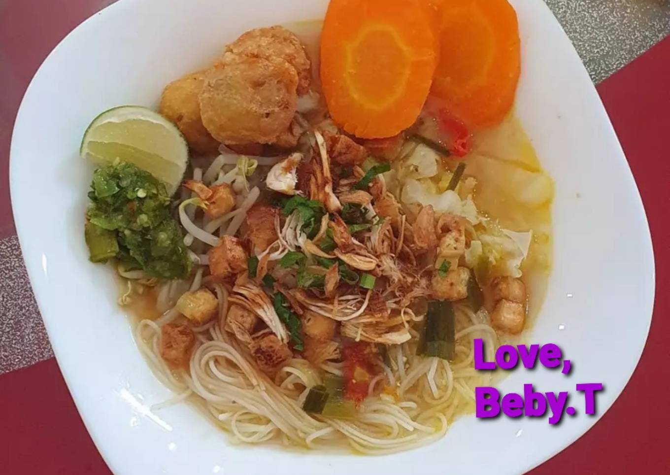 Soto Bihun Bening