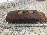 Una foto de pudín de avena y cacao
