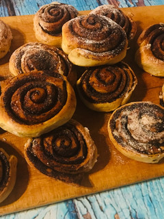 Kakaós csiga recept fotója