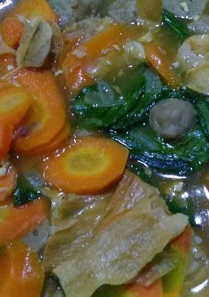 Foto resep Capcay kembang tahu