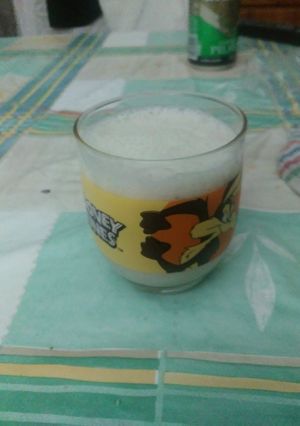 Una foto de Mi batido hoy de manzana y plátano