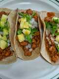 Tacos al pastor de soya