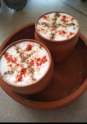 A picture of Namkin Lassi.