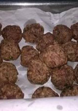 Una foto de Albóndigas de carne fritas