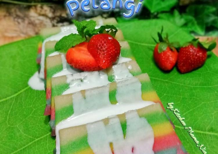 Kue Pepe/Lapis sagu Pelangi