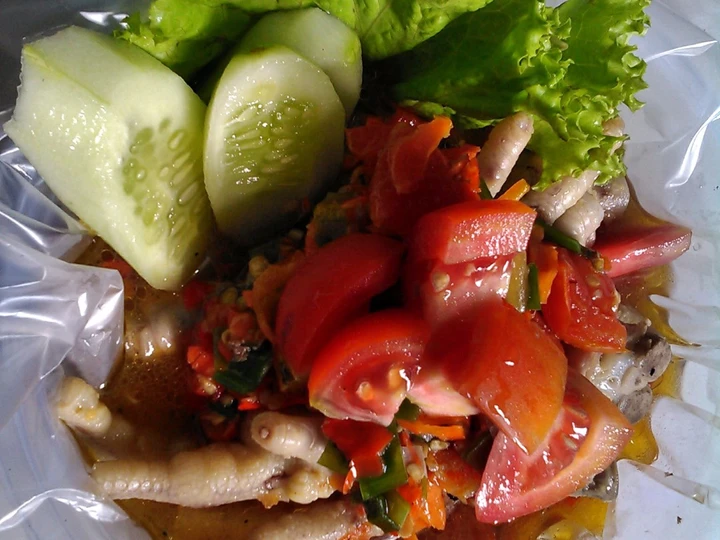 Langkah Mudah untuk Menyiapkan Resep Ceker kuah mercon yang Enak Banget Anti Ribet, Uenak Banget