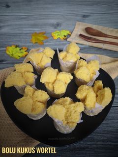Foto resep 292# bolu kukus wortel