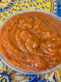 Compote fraîche aux nèfles du Japon, abricots et groseilles