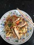 Chicken teriyaki stir fry