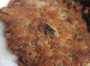 A picture of yam fritters