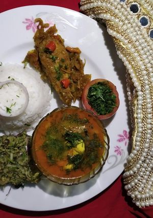 রুই মাছ কারি রেসিপির প্রধান ছবি